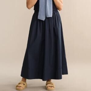 Jenni Kayne Women's Navy Lauren Skirt Size S